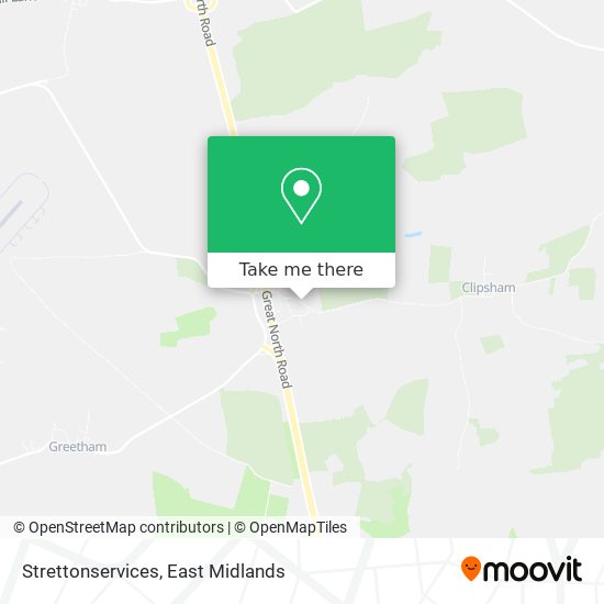 Strettonservices map