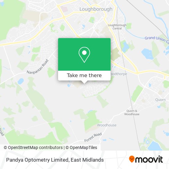 Pandya Optometry Limited map