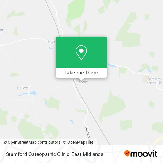 Stamford Osteopathic Clinic map