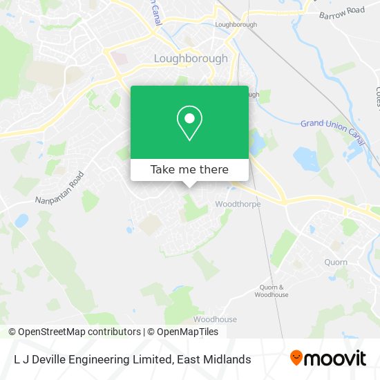 L J Deville Engineering Limited map