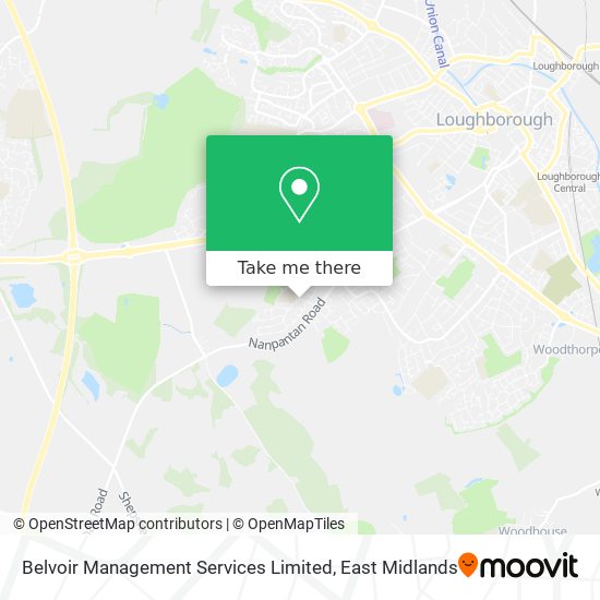 Belvoir Management Services Limited map