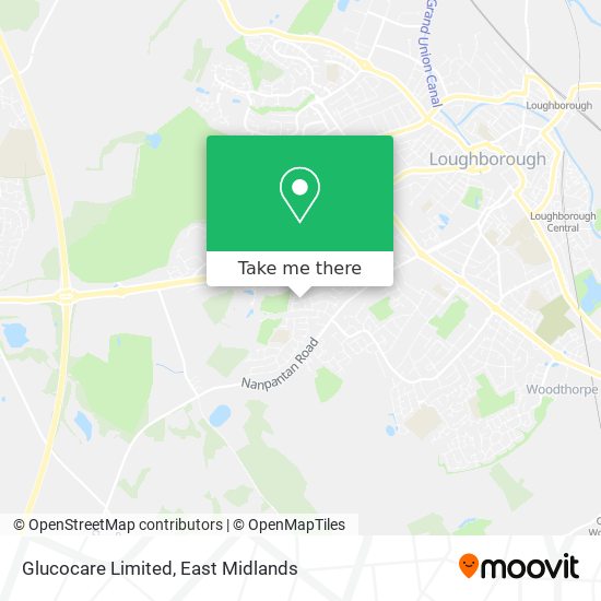 Glucocare Limited map