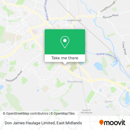 Don James Haulage Limited map