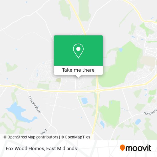 Fox Wood Homes map