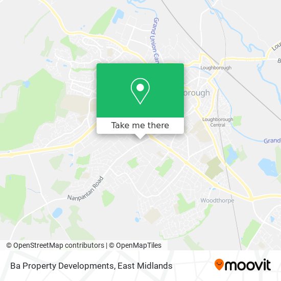 Ba Property Developments map
