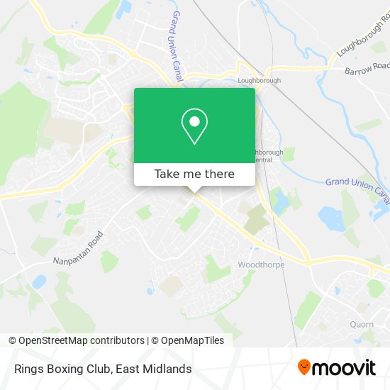 Rings Boxing Club map