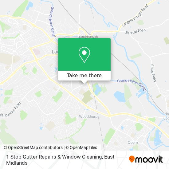 1 Stop Gutter Repairs & Window Cleaning map