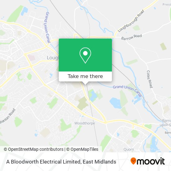 A Bloodworth Electrical Limited map