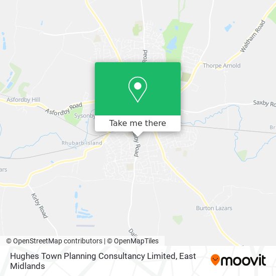 Hughes Town Planning Consultancy Limited map