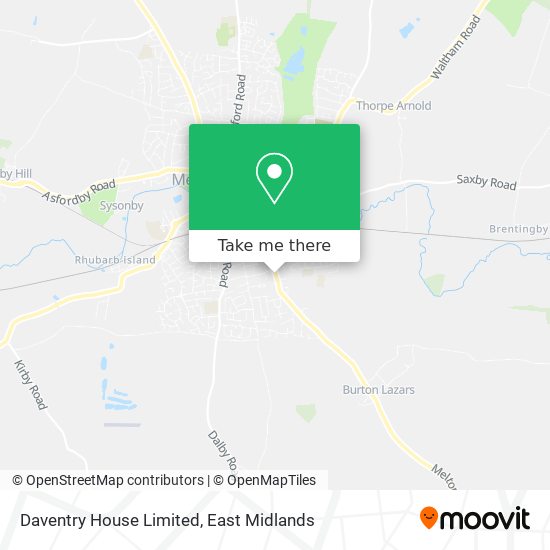 Daventry House Limited map