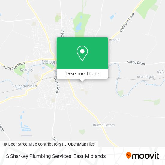S Sharkey Plumbing Services map