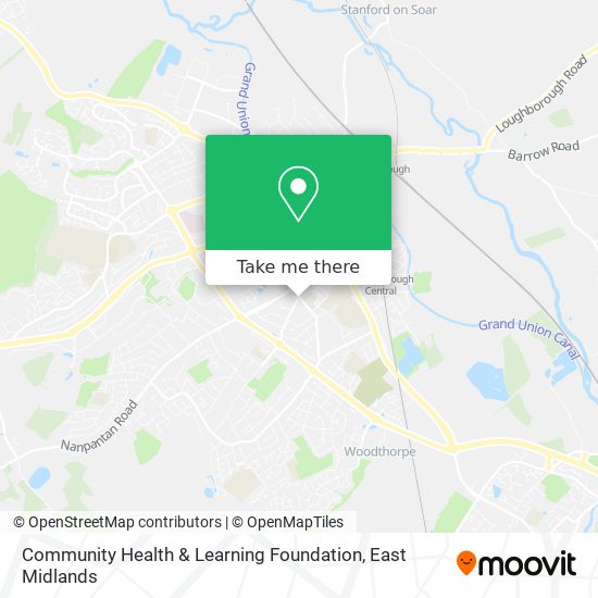 Community Health & Learning Foundation map