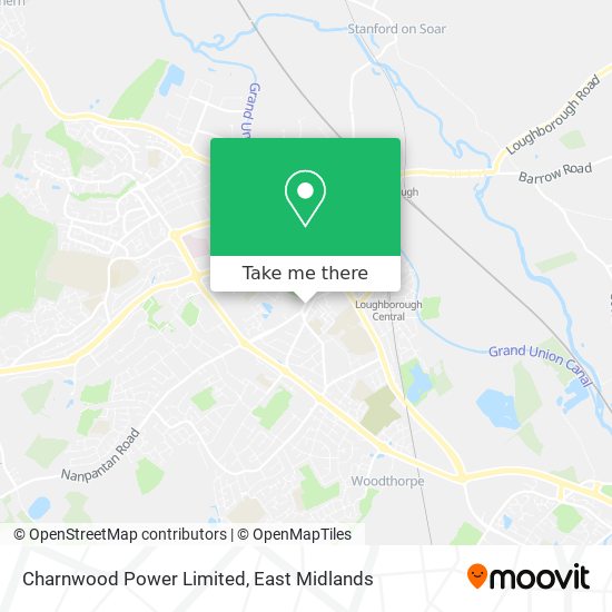 Charnwood Power Limited map