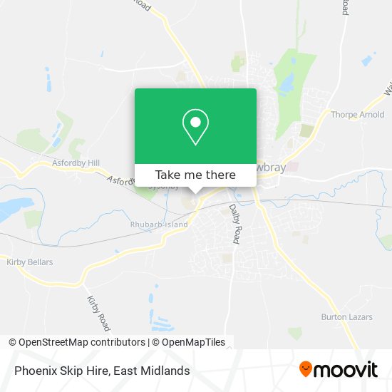 Phoenix Skip Hire map