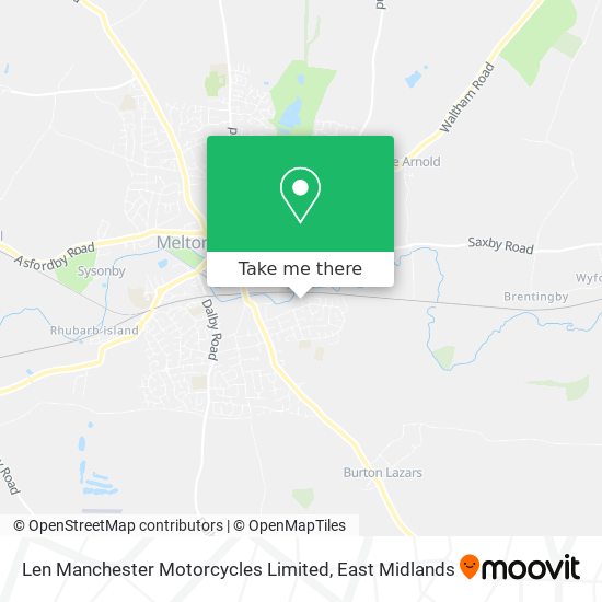 Len Manchester Motorcycles Limited map