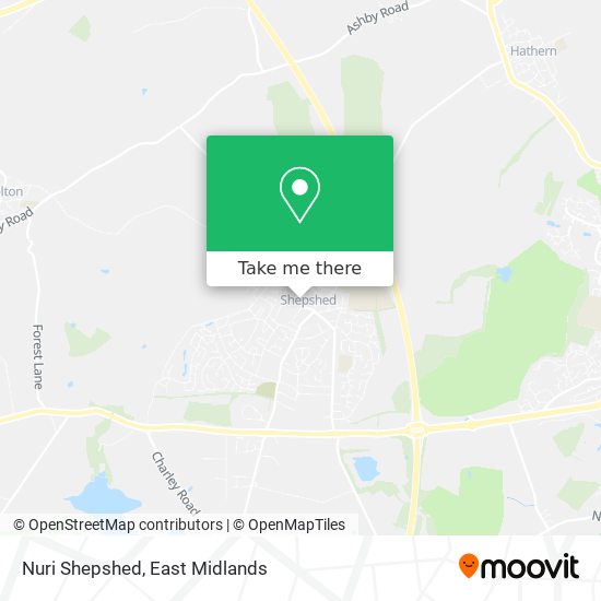 Nuri Shepshed map