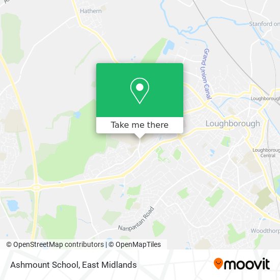 Ashmount School map