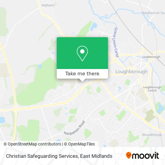Christian Safeguarding Services map