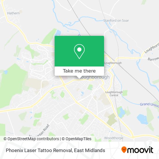 Phoenix Laser Tattoo Removal map