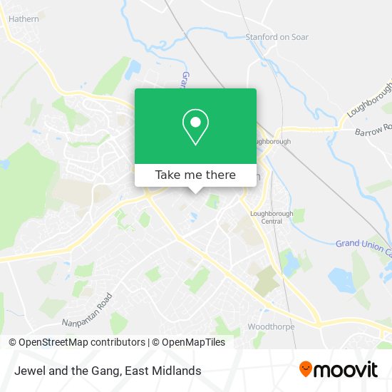 Jewel and the Gang map