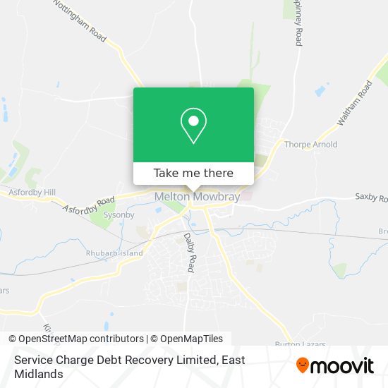 Service Charge Debt Recovery Limited map