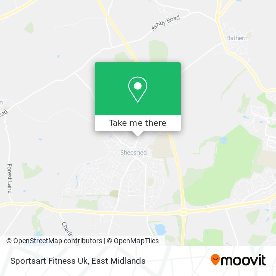 Sportsart Fitness Uk map