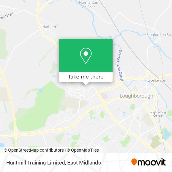Huntmill Training Limited map