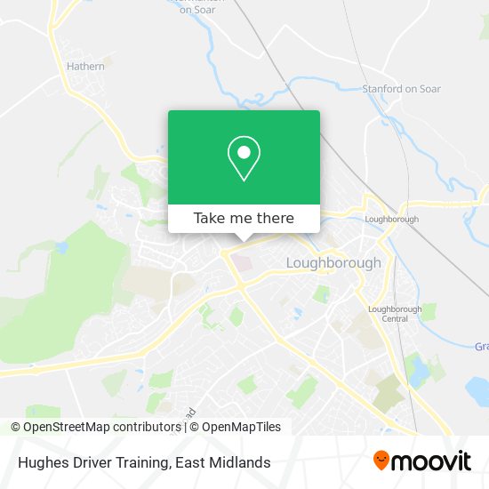 Hughes Driver Training map