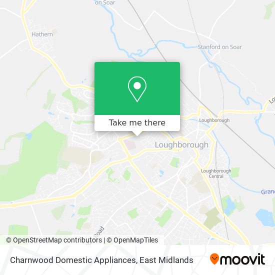 Charnwood Domestic Appliances map