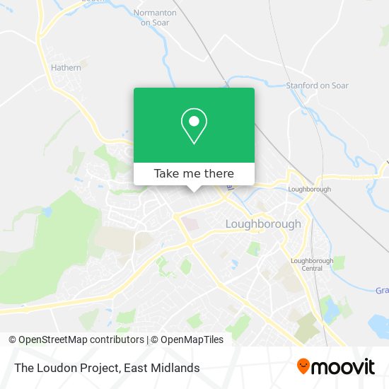 The Loudon Project map