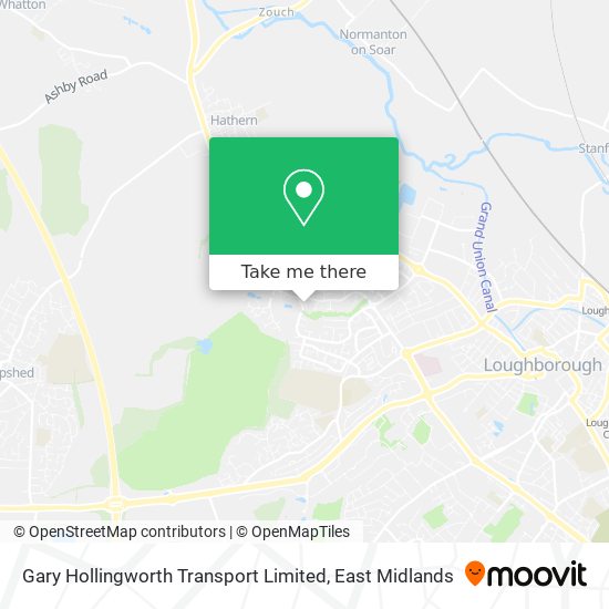 Gary Hollingworth Transport Limited map
