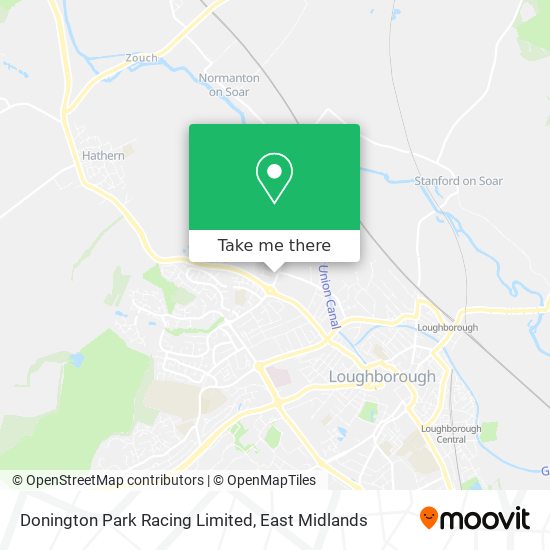 Donington Park Racing Limited map