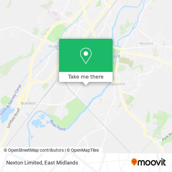 Nexton Limited map