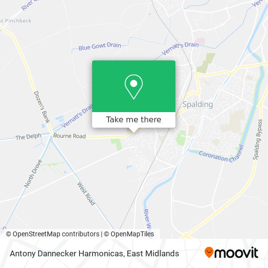 Antony Dannecker Harmonicas map