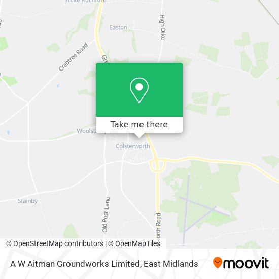 A W Aitman Groundworks Limited map