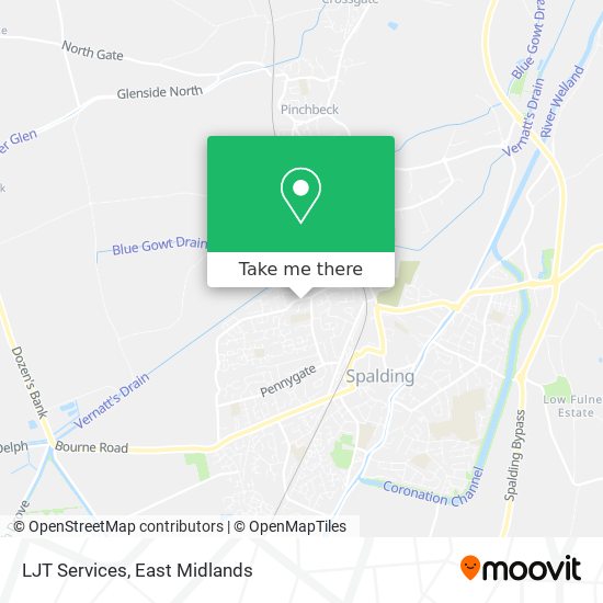 LJT Services map