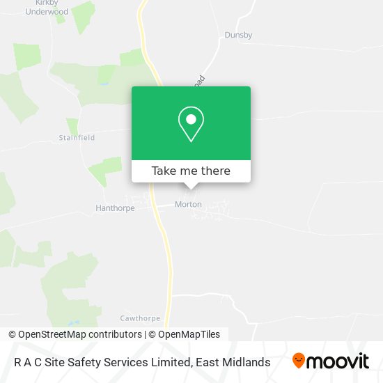 R A C Site Safety Services Limited map