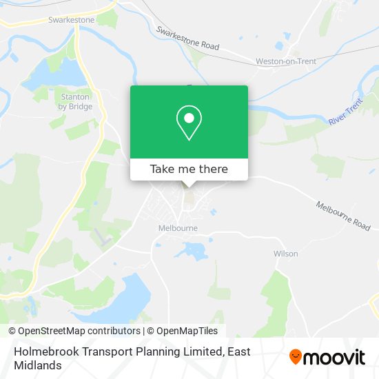 Holmebrook Transport Planning Limited map