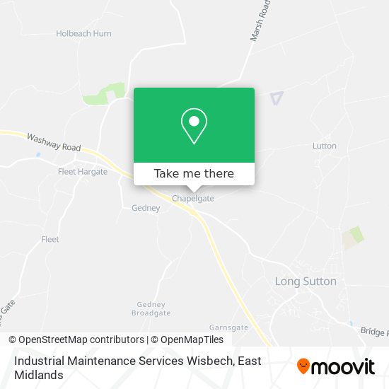 Industrial Maintenance Services Wisbech map