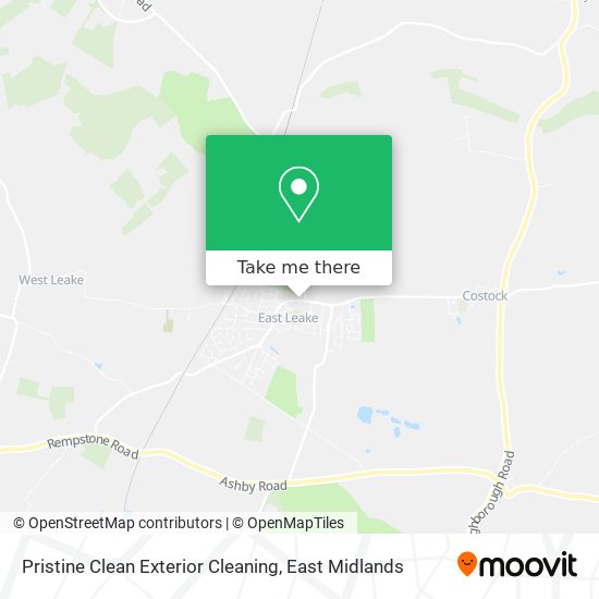 Pristine Clean Exterior Cleaning map