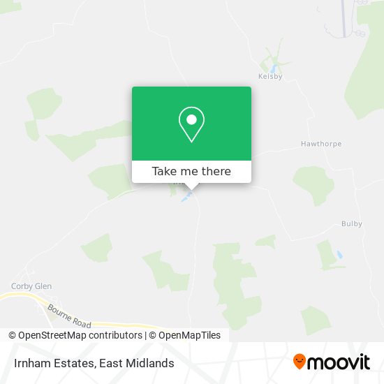Irnham Estates map