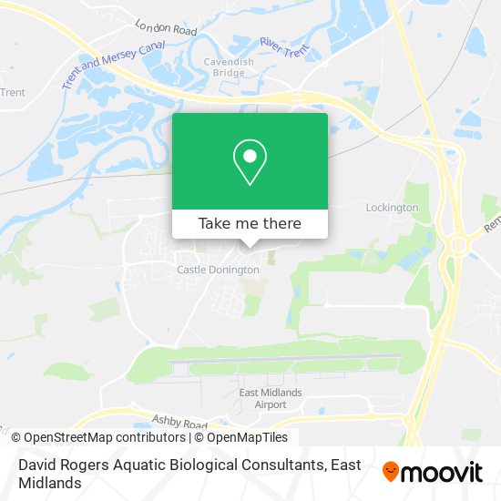 David Rogers Aquatic Biological Consultants map