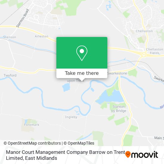 Manor Court Management Company Barrow on Trent Limited map