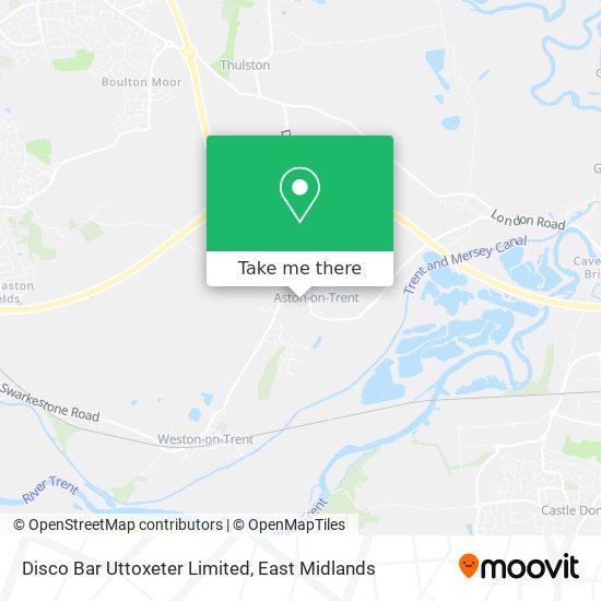 Disco Bar Uttoxeter Limited map