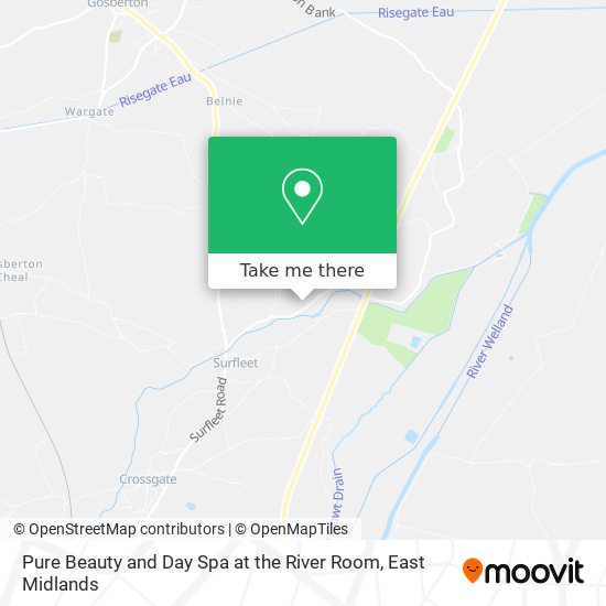 Pure Beauty and Day Spa at the River Room map