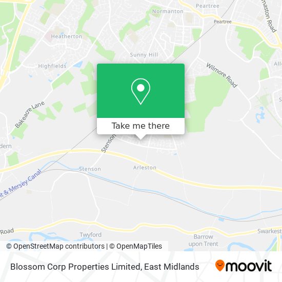 Blossom Corp Properties Limited map