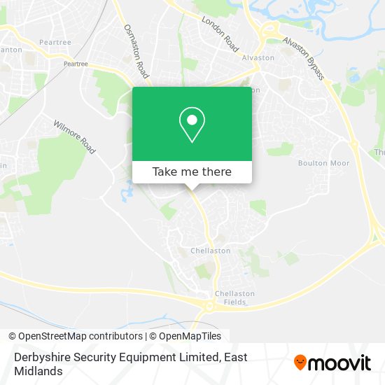 Derbyshire Security Equipment Limited map