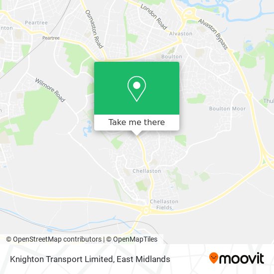 Knighton Transport Limited map