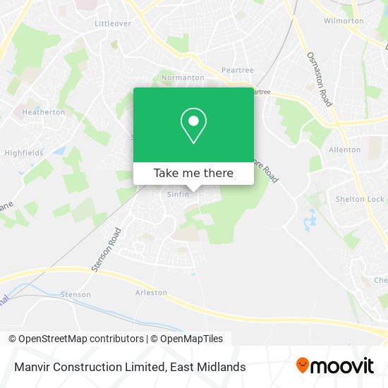 Manvir Construction Limited map
