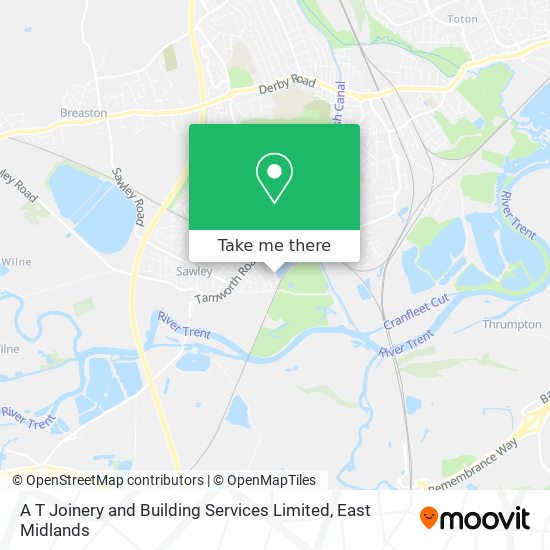A T Joinery and Building Services Limited map